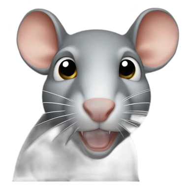Rat sortant des égouts sticker