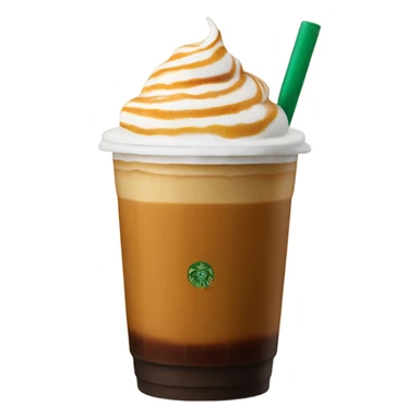 Caramel macchiato from Starbucks  sticker