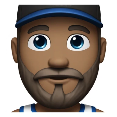 35 years old, male, red hair, black basketball hat, blue eyes, pale complexion, thick beard and thin mustache sticker