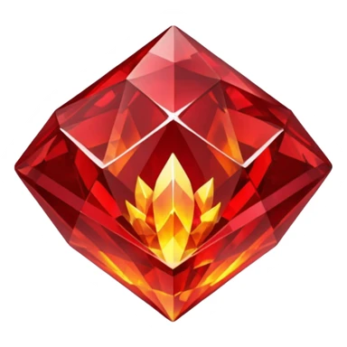 FIRE CRYSTAL sticker