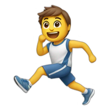 Ir corriendo al retrete sticker