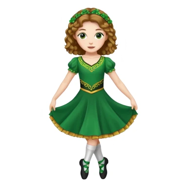 Irish dancer sticker