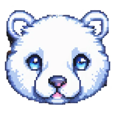 cute animal face sticker