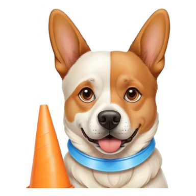 dog who got jaw surgery  sticker