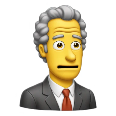 otto man of simpons sticker