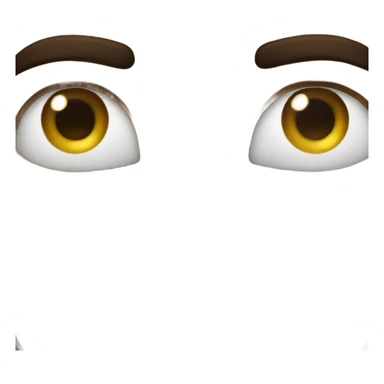 Heart eyes drool sticker