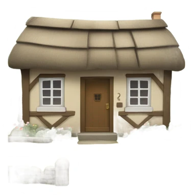 Little cottage sticker