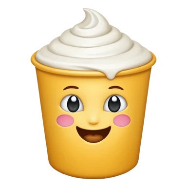 emoji yaourt pret à copié collé dans un IDE sticker
