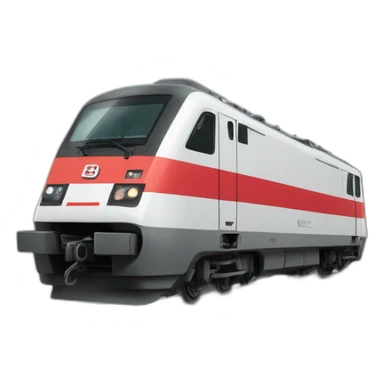 Rote Lok deutsche bahn sticker