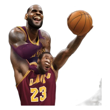 Lebron jams sticker