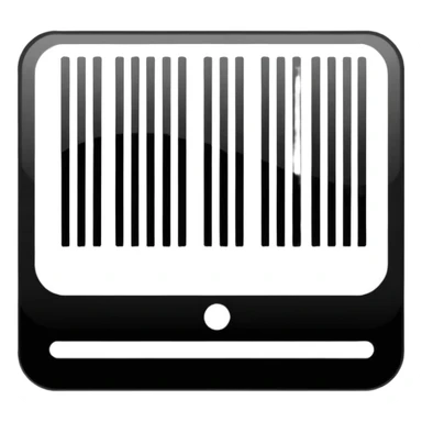 barcode icon sticker