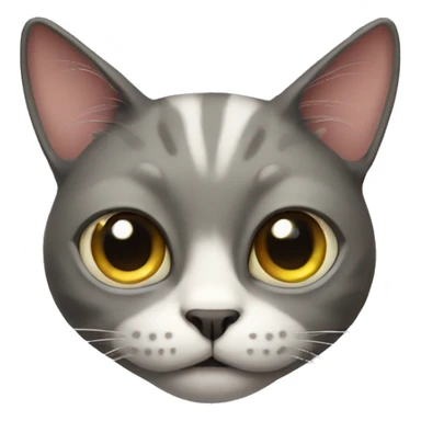 Weird looking cat sticker