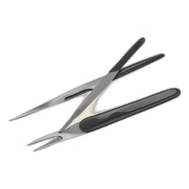 smiley with tweezers sticker