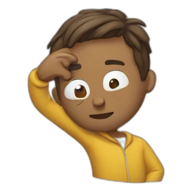 Quelqu’un qui fait un dab sticker