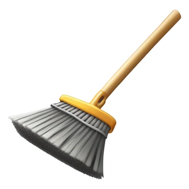 Broom and shine sticker