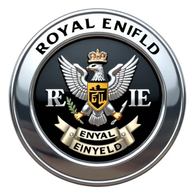 Royal enfield symble copy and paste sticker