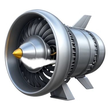 B737 Strong  Jet Engine sticker