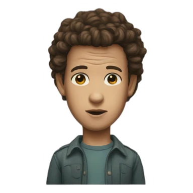 Eleven, stranger things sticker