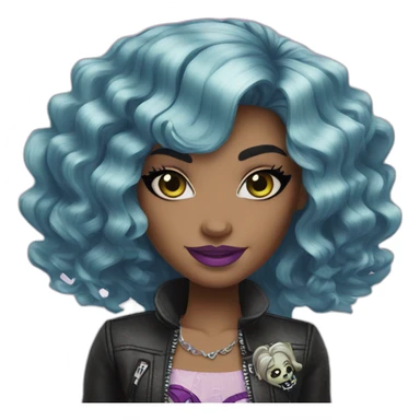 Monster-high sticker