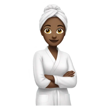 Spa girl sticker