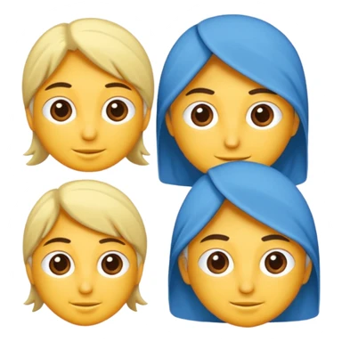 Güçlü şirin çizgifilm karakteri sticker