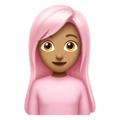 A light pink hart  sticker