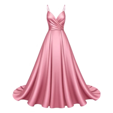 Gown in pink sticker