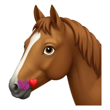 Horse looking in my eyes sticker