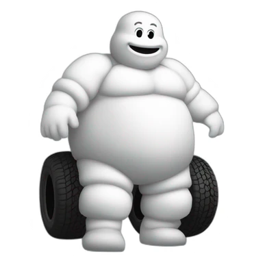 michelin man sticker