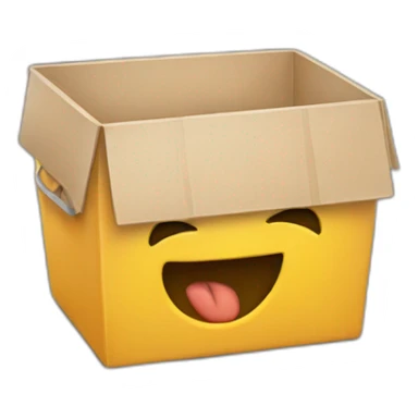 emoji de contenedor sticker