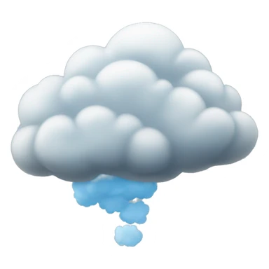 a cloud leaving for freedom sticker