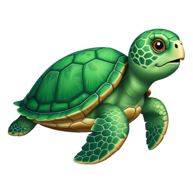 a sea turtle  sticker