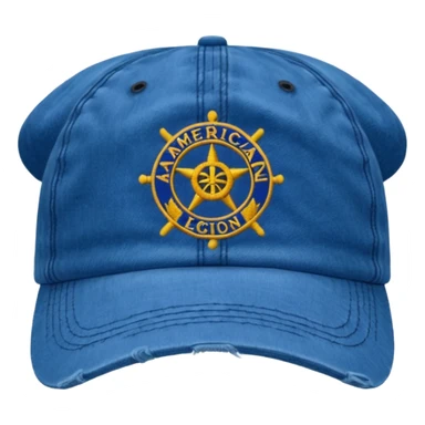 American legion hat sticker