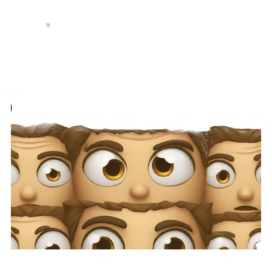 too many eyes sticker