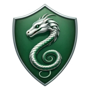 Slytherin crest sticker
