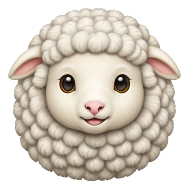 baby sheep sticker