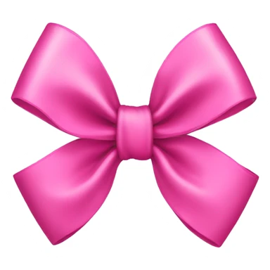 Pink bow  sticker