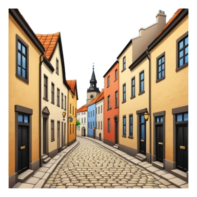 historical town centre sticker