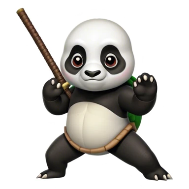Kungfu Panda turtle sticker