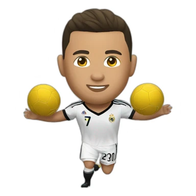 Ronaldo ballon dor sticker
