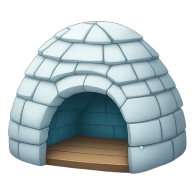 igloo crying with tears sticker
