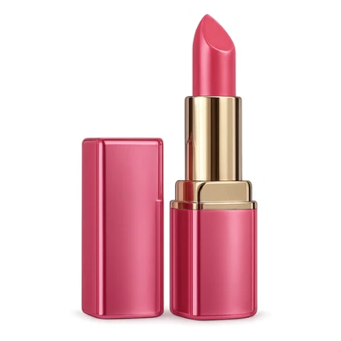 pink luxury lipstick case sticker