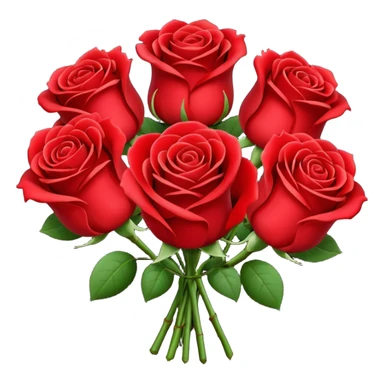 bouquet of roses sticker