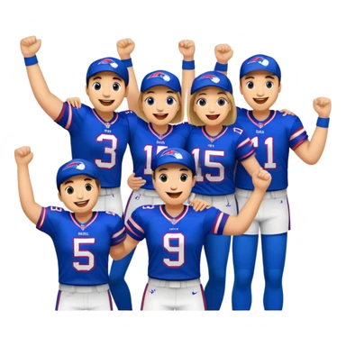 Bills winning the Super Bowl  sticker