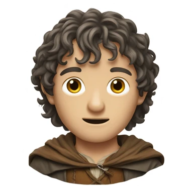 frodo from lord of the rings sticker