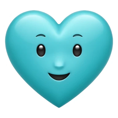 growing heart emoji (💗), but the same color as this heart emoji (🩵). sticker