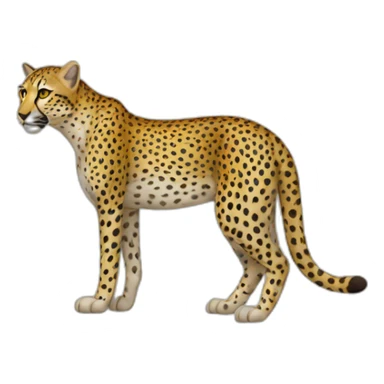 Gépard sticker
