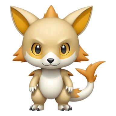 cute kawaii cool edgy futuristic Digimon-Fakemon-animal full body sticker