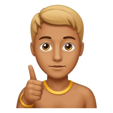 beni işaret eden bir insan sticker