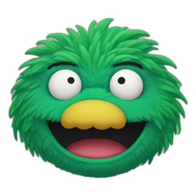 sesame street kappa yokai sticker